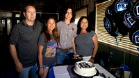 Corcoran Family: Tom, Marissa, & Melinda with Preston